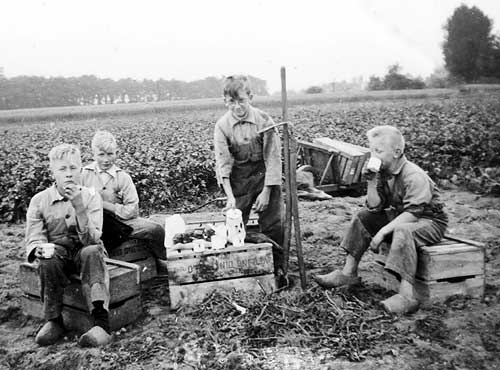 pauze op het land, 15 augustus 1938